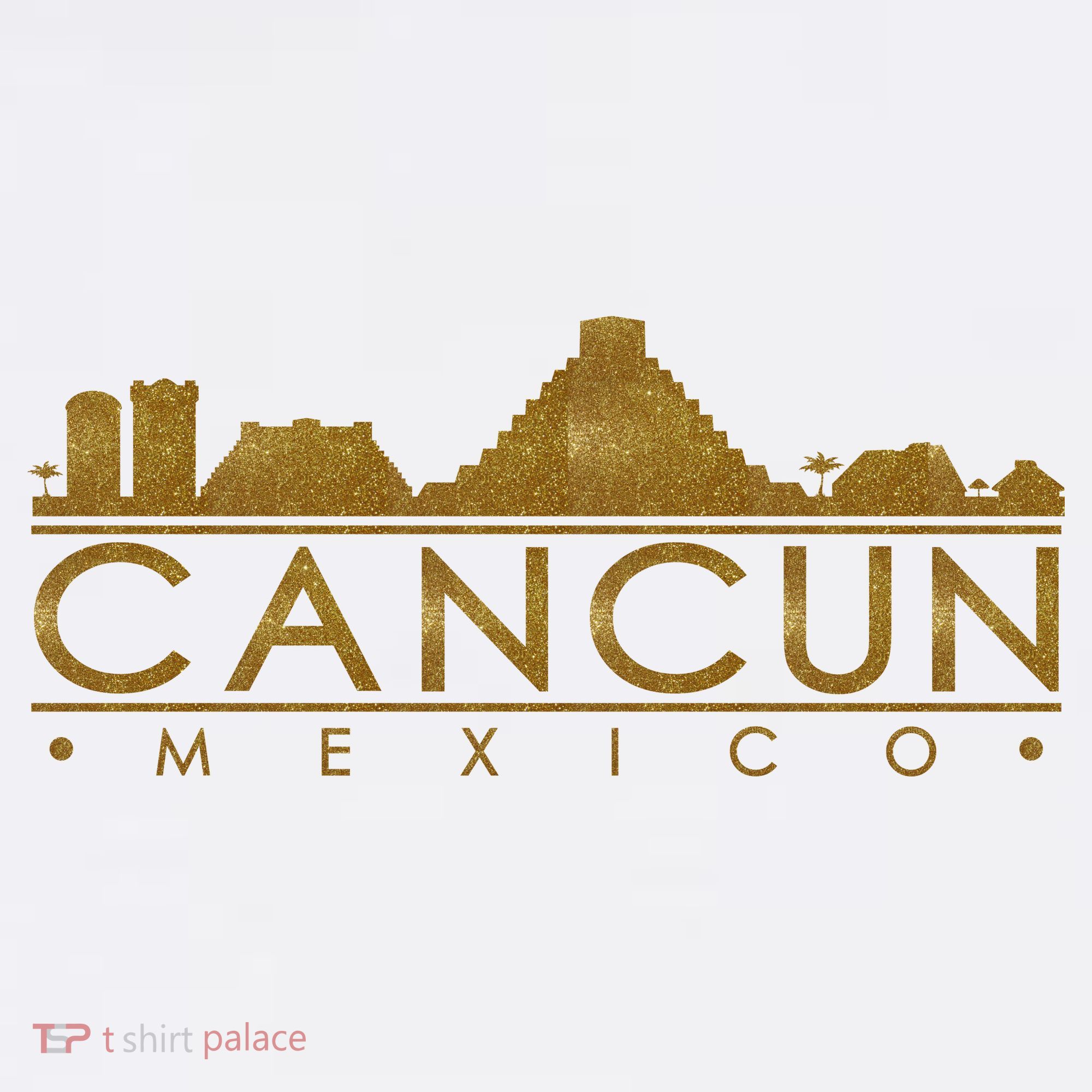 Cancun Limited Edition Gold Glitz Mousepad