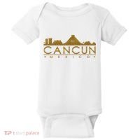 Cancun Limited Edition Gold Glitz Baby Bodysuit thumb 0