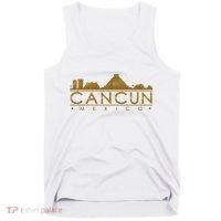 Cancun Limited Edition Gold Glitz Tank Top thumb 0