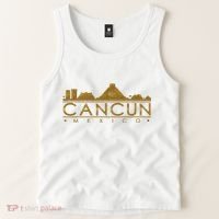 Cancun Limited Edition Gold Glitz Tank Top thumb 2