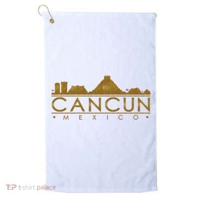 Cancun Limited Edition Gold Glitz Golf Towel