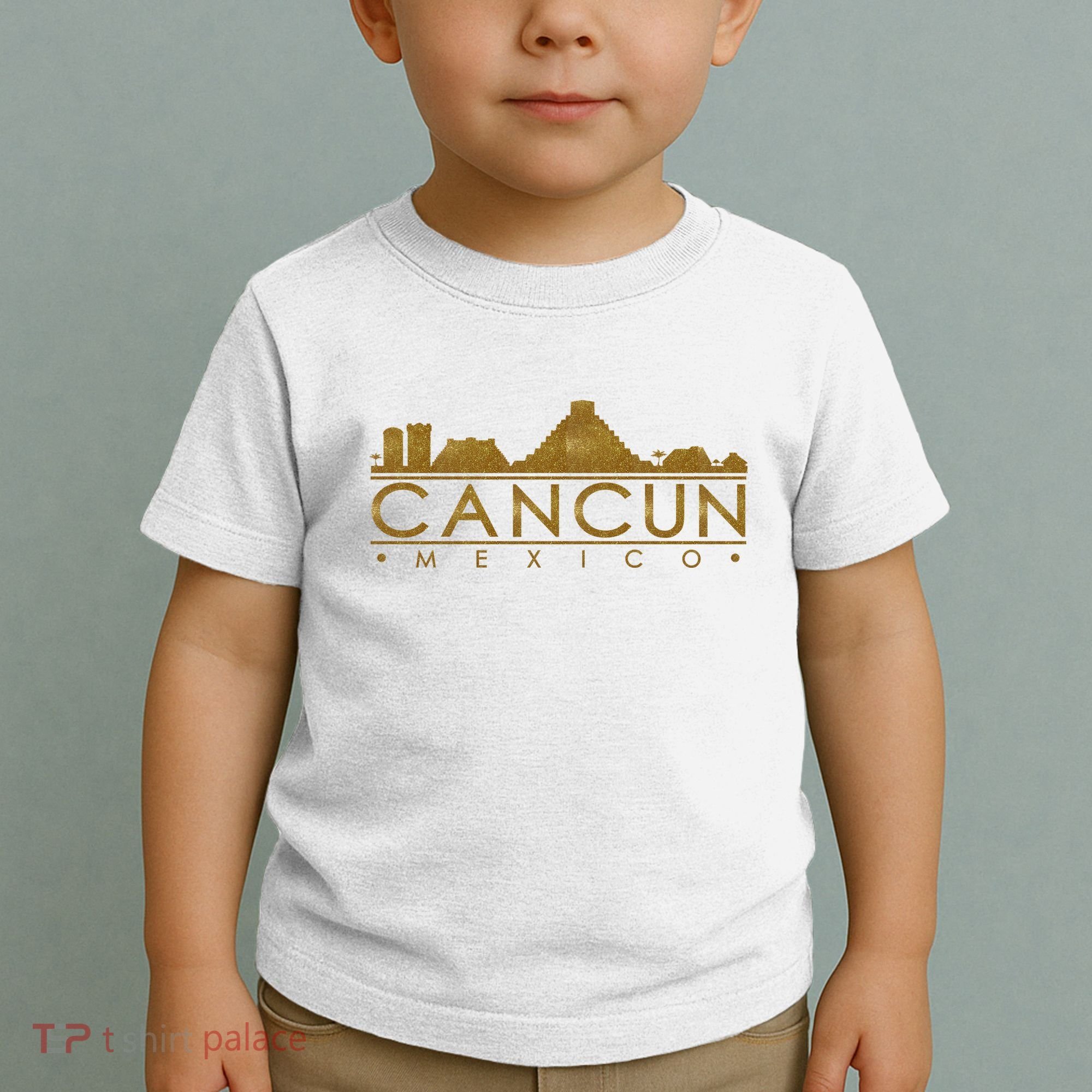 Cancun Limited Edition Gold Glitz Toddler T-Shirt