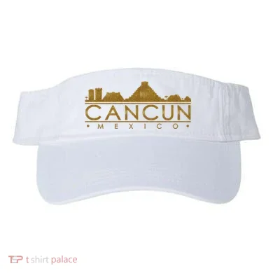 Cancun Limited Edition Gold Glitz Visor