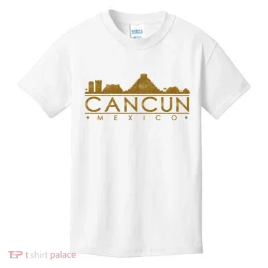 Cancun Limited Edition Gold Glitz Kids T-Shirt