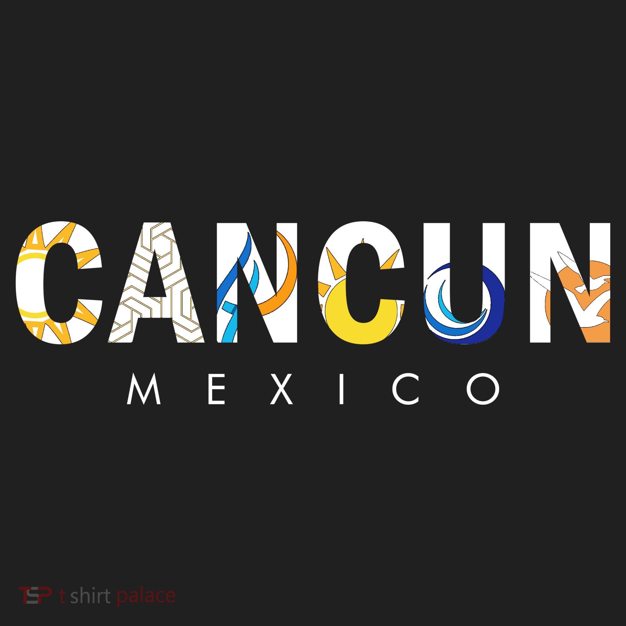 Cancun Mexico Golf Towel