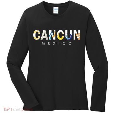 Cancun Mexico Women's Long Sleeve Shirt