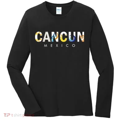 Cancun Mexico Women's Long Sleeve Shirt