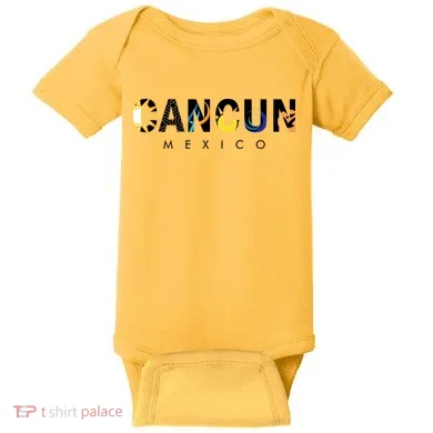 Cancun Mexico Baby Bodysuit