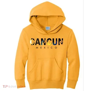 Cancun Mexico Kids Hoodie