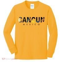 Cancun Mexico Kids Long Sleeve Shirt thumb 0