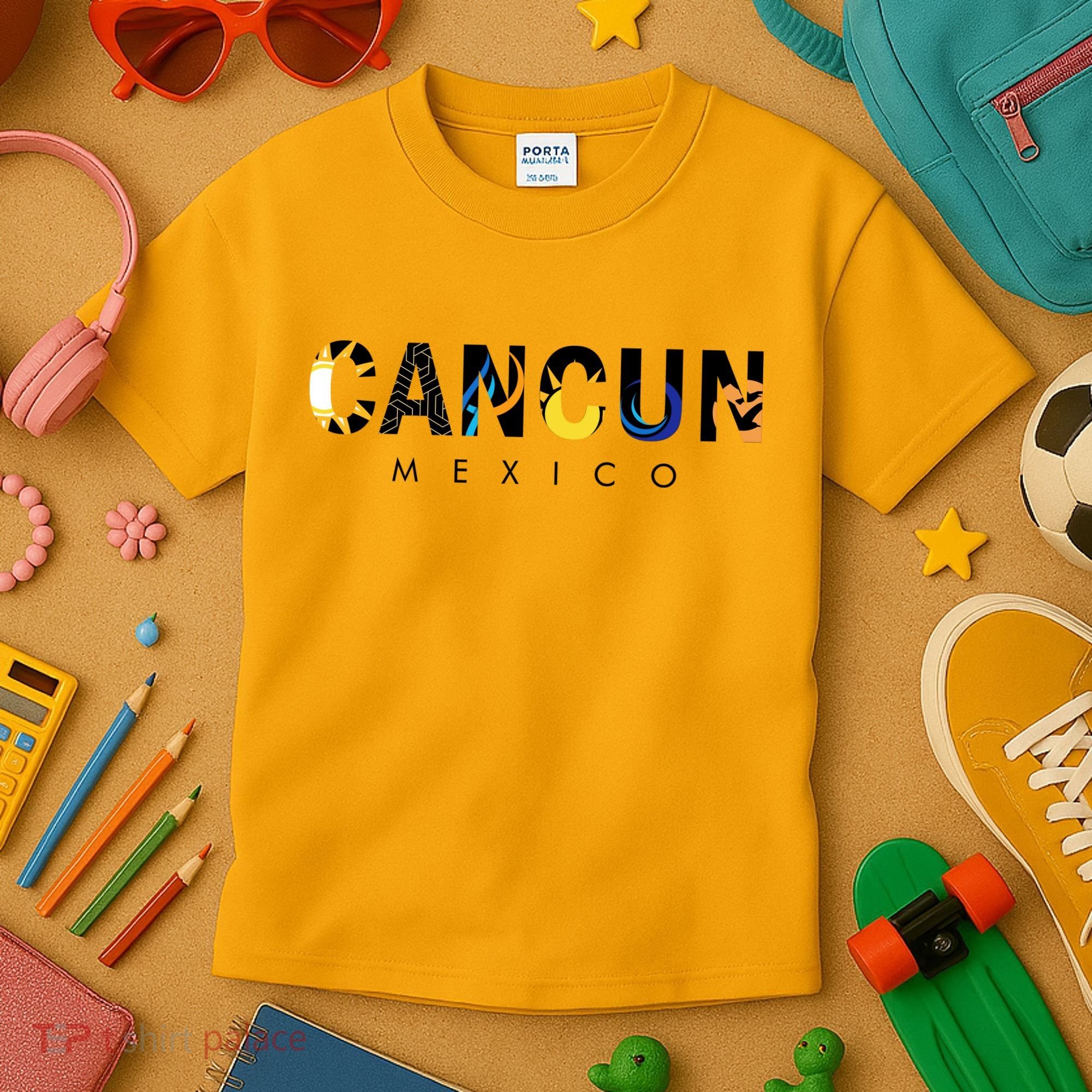 Cancun Mexico Kids T-Shirt