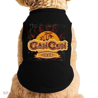 Cancun Mexico Vintage Doggie Tank
