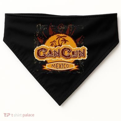 Cancun Mexico Vintage USA-Made Doggie Bandana