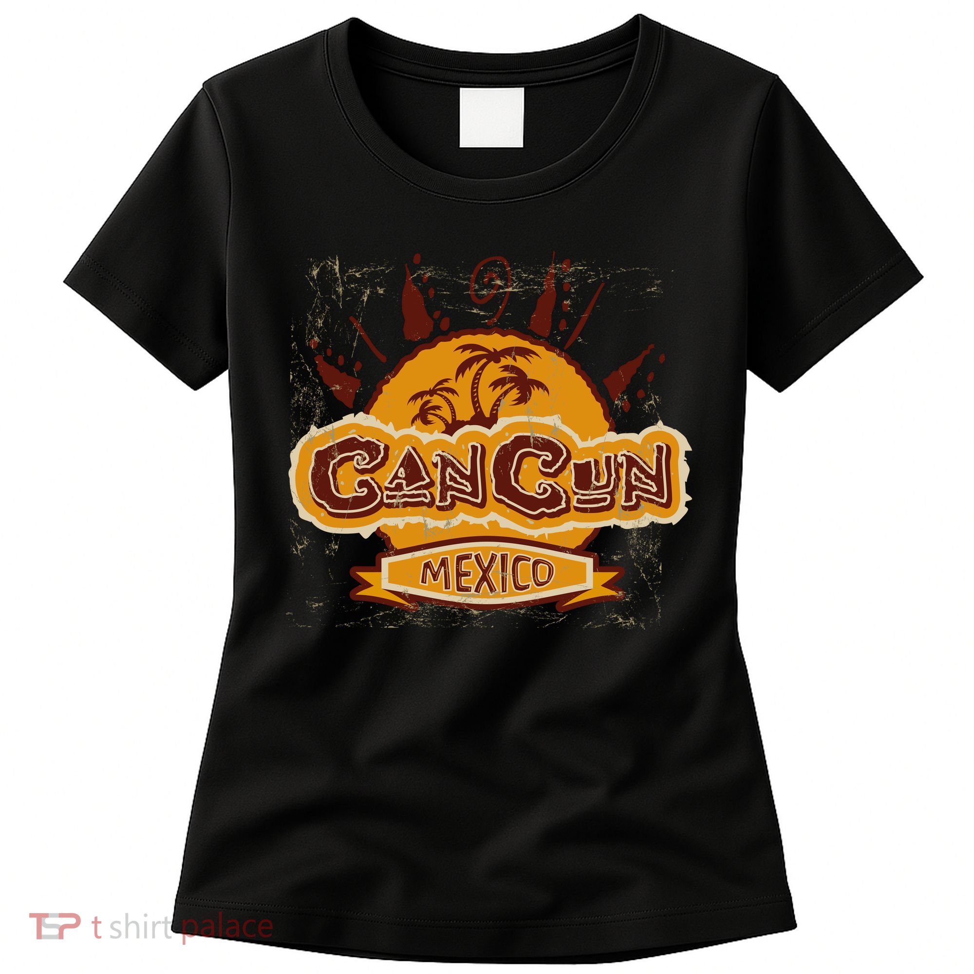 Cancun Mexico Vintage Women's T-Shirt