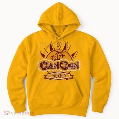 Cancun Mexico Vintage Hoodie