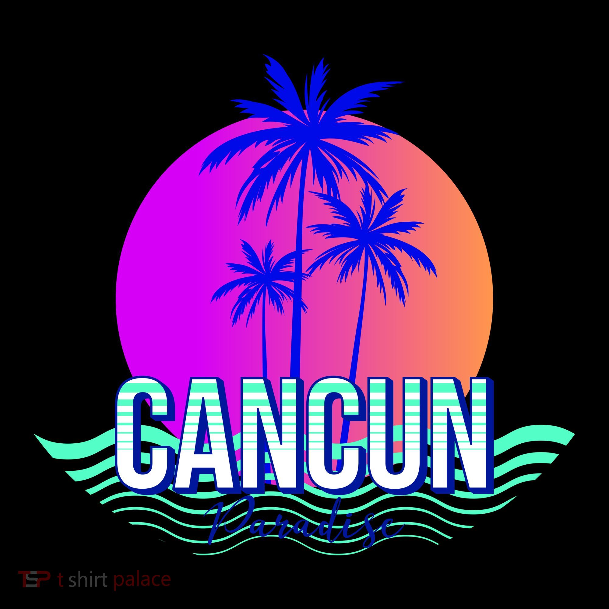 Cancun Paradise Tote Bag