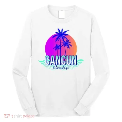 Cancun Paradise Long Sleeve Shirt