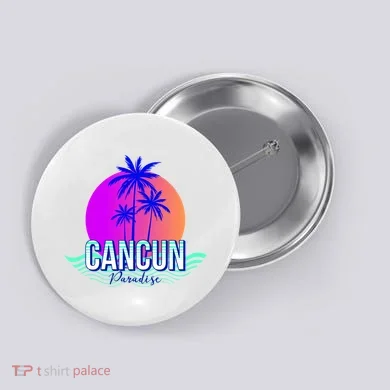 Cancun Paradise Button