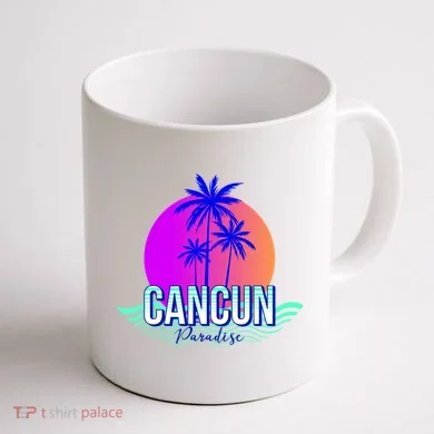 Cancun Paradise Coffee Mug back