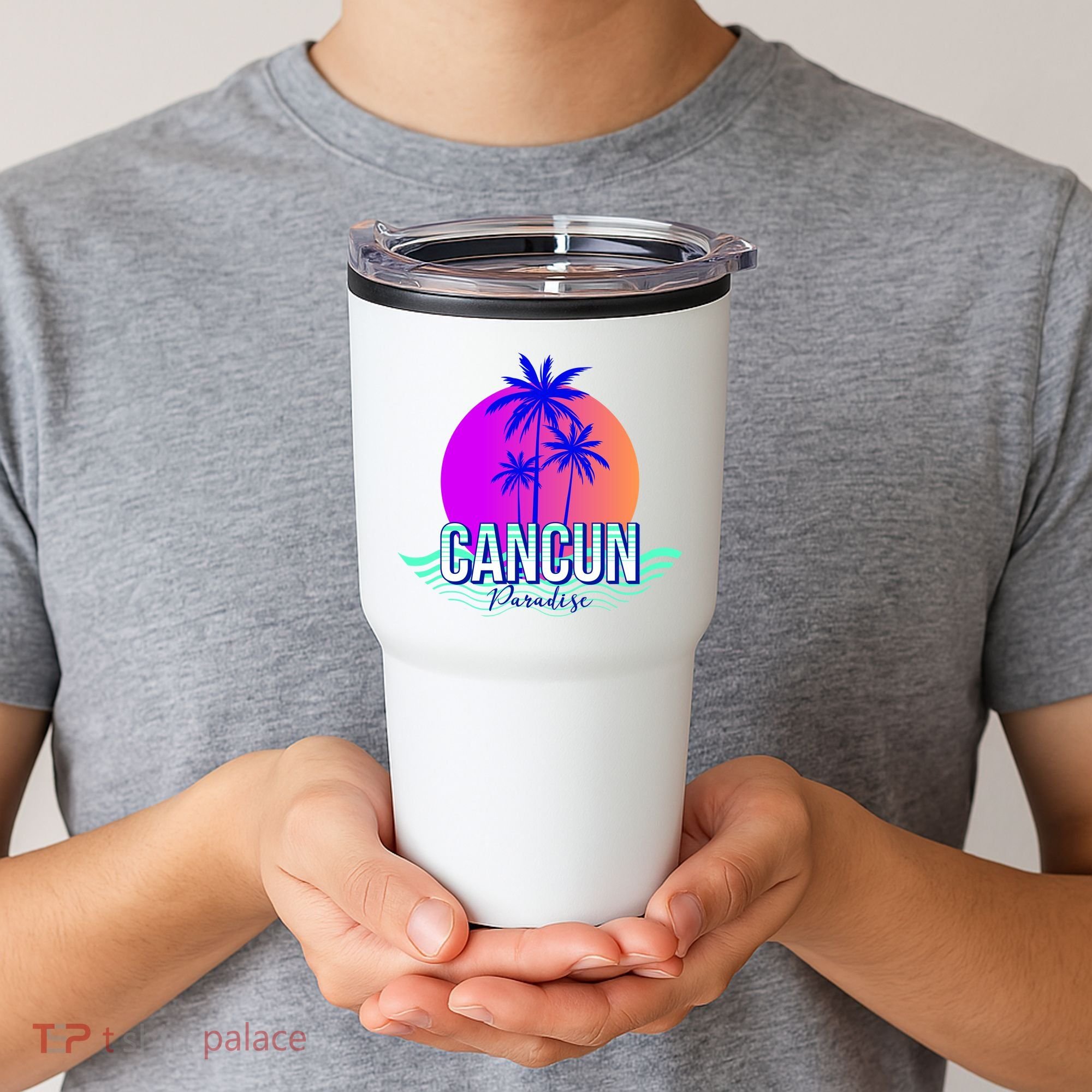 Cancun Paradise Tumbler