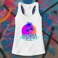 Cancun Paradise Women's Tank Top thumb 3