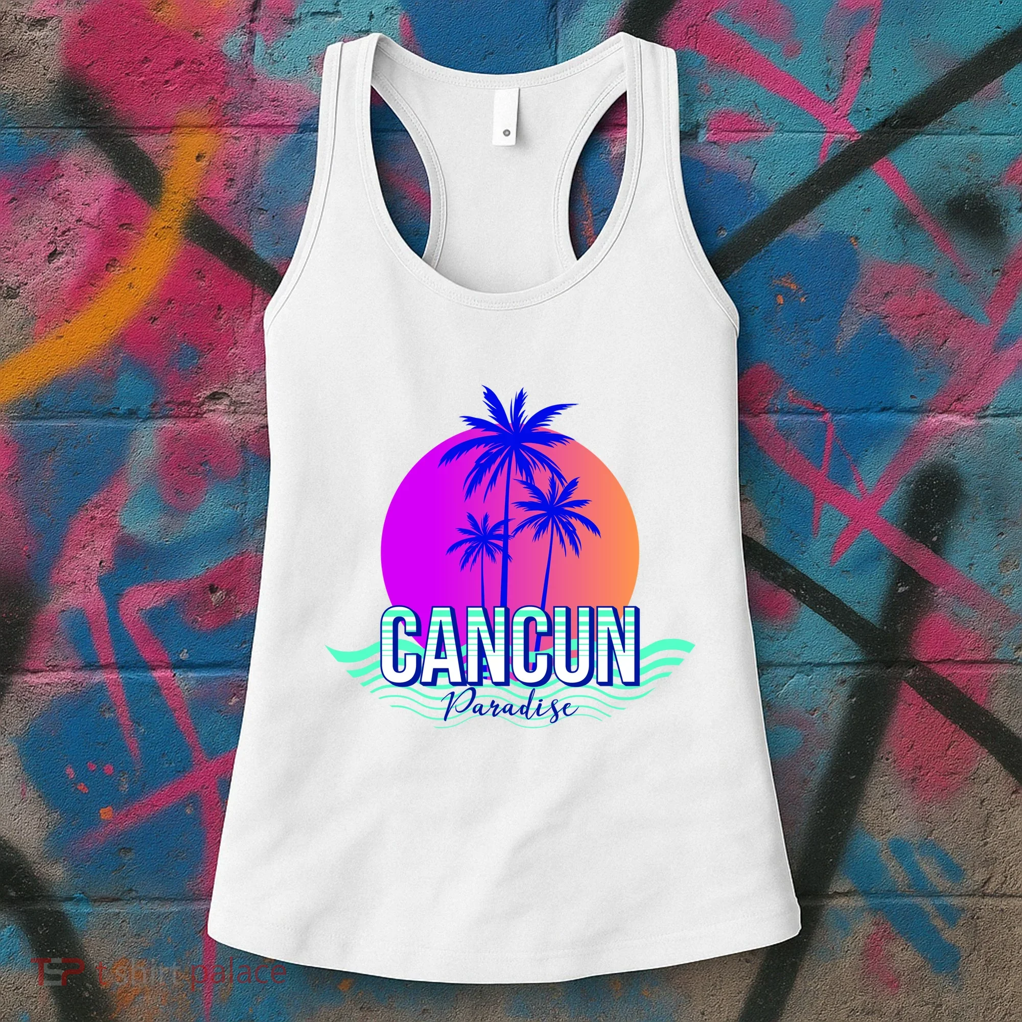 Cancun Paradise Women's Tank Top