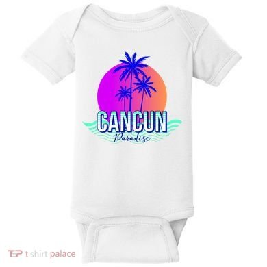 Cancun Paradise Baby Bodysuit