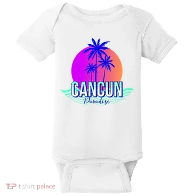 Cancun Paradise Baby Bodysuit