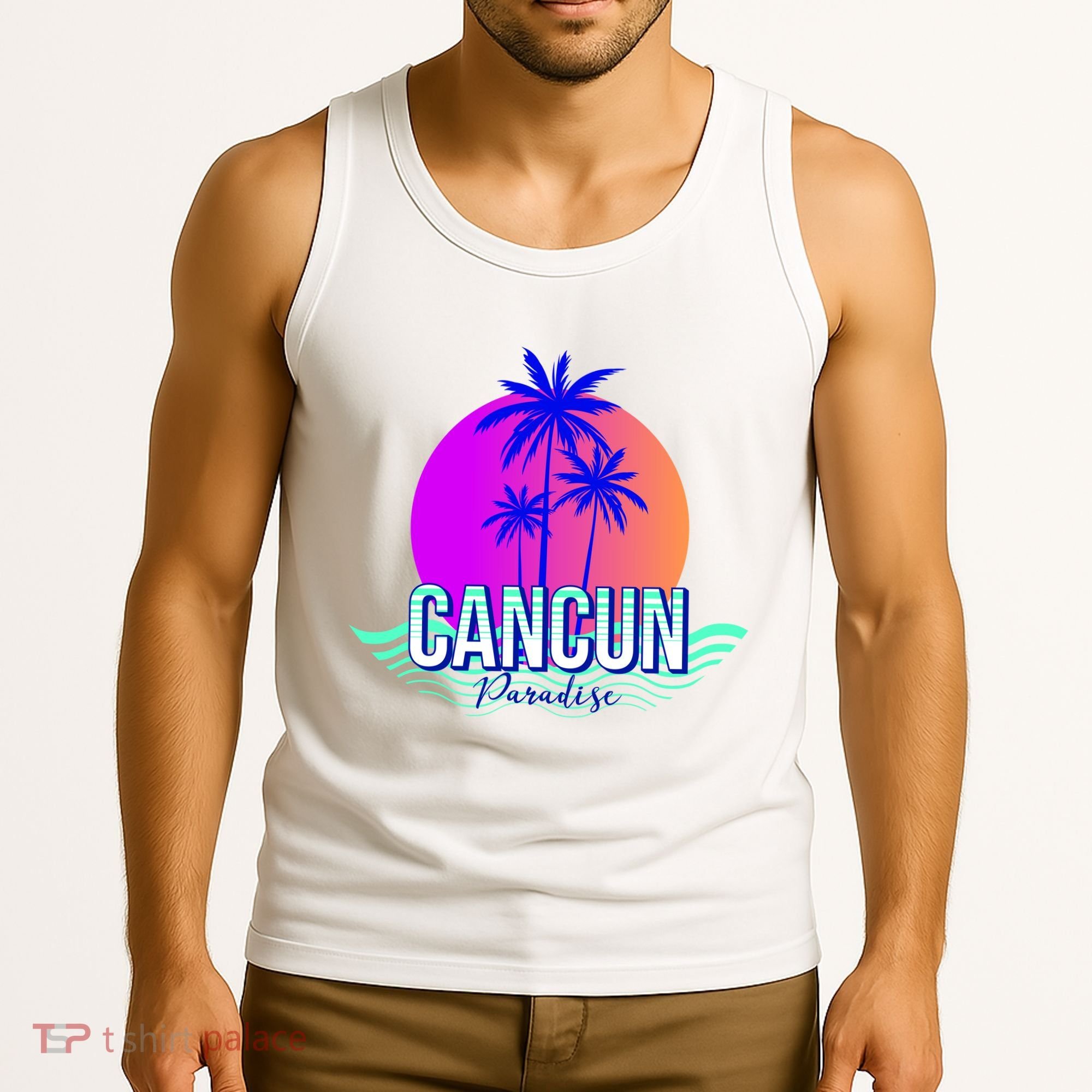 Cancun Paradise Tank Top