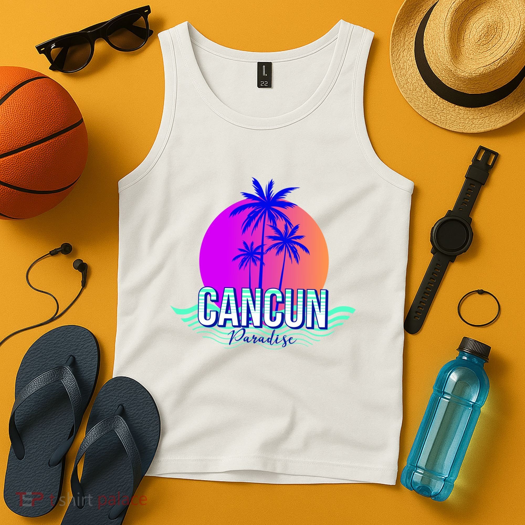 Cancun Paradise Tank Top