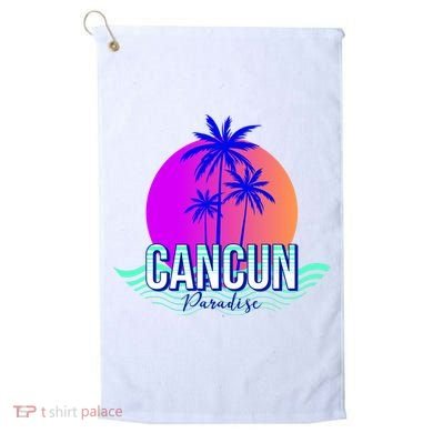 Cancun Paradise Golf Towel