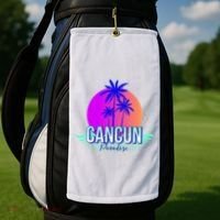 Cancun Paradise Golf Towel thumb 2