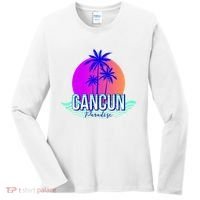 Cancun Paradise Women's Long Sleeve Shirt thumb 0