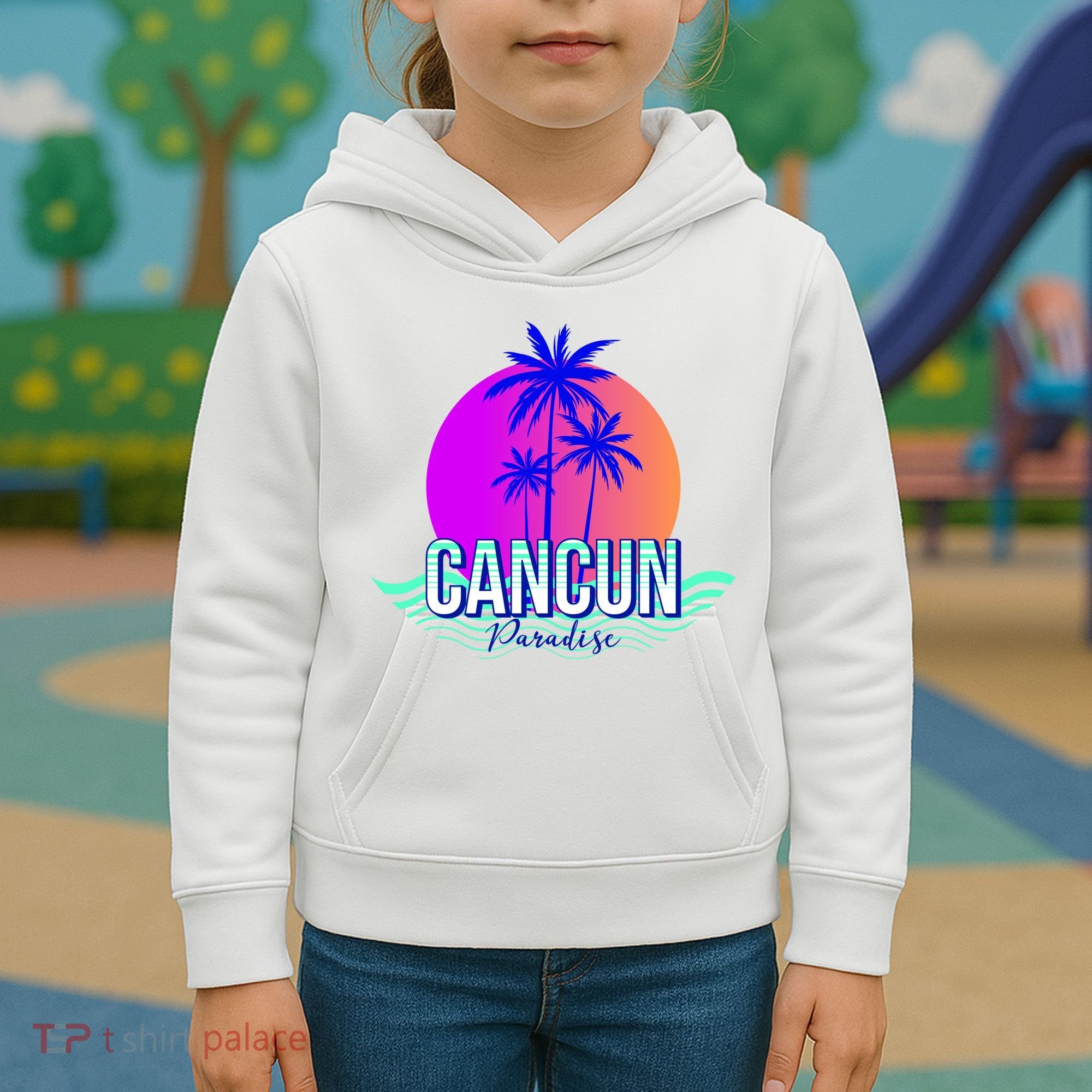 Cancun Paradise Kids Hoodie