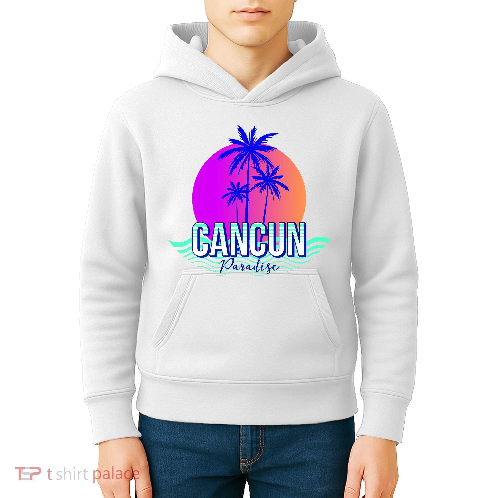 Cancun Paradise Kids Hoodie