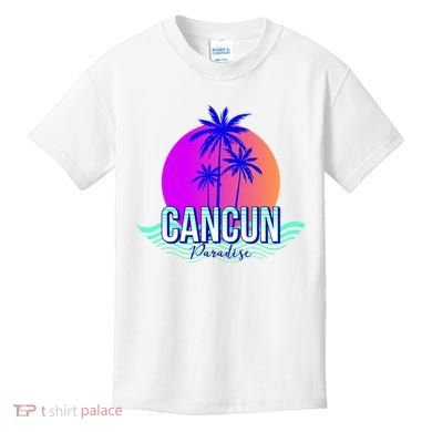 Cancun Paradise Kids T-Shirt