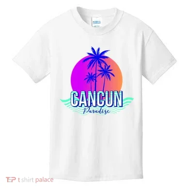 Cancun Paradise Kids T-Shirt