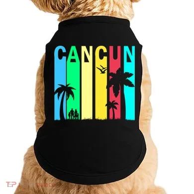 Cancun Retro Logo Doggie Tank