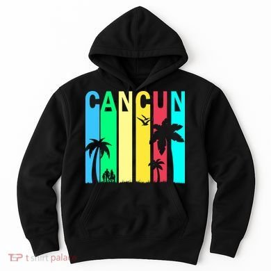 Cancun Retro Logo Hoodie
