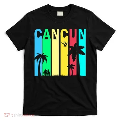 Cancun Retro Logo T-Shirt