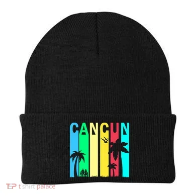 Cancun Retro Logo Beanie