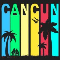 Cancun Retro Logo Beanie thumb 2