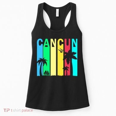 Cancun Retro Logo Women's Tank Top