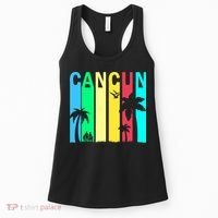 Cancun Retro Logo Women's Tank Top thumb 0