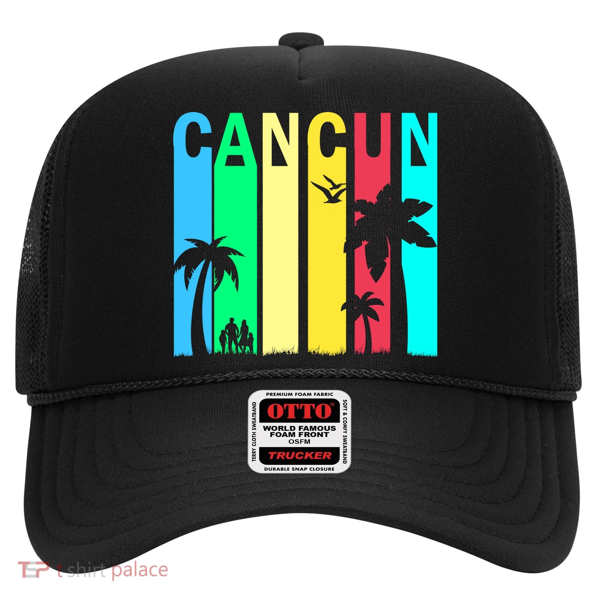 Cancun Retro Logo Hat