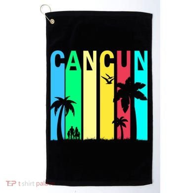 Cancun Retro Logo Golf Towel
