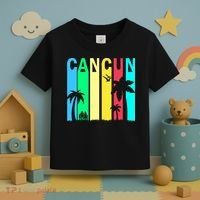 Cancun Retro Logo Toddler T-Shirt thumb 3