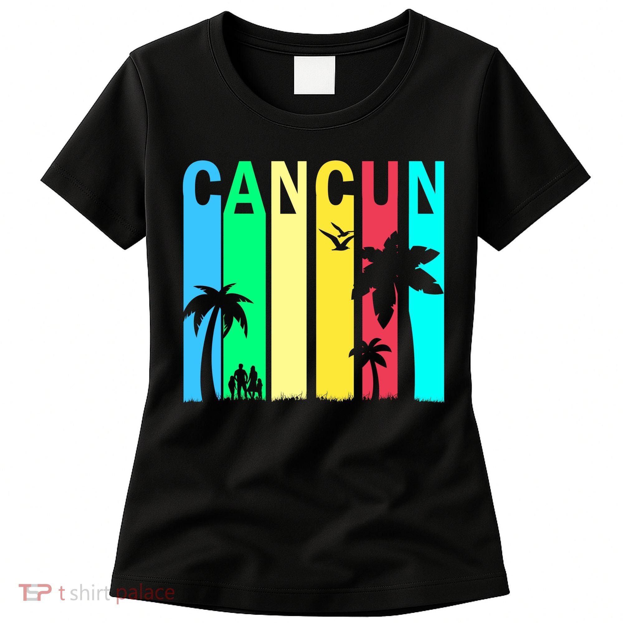 Cancun Retro Logo Women's T-Shirt