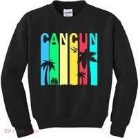 Cancun Retro Logo Kids Sweatshirt thumb 0
