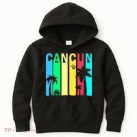 Cancun Retro Logo Kids Hoodie thumb 0